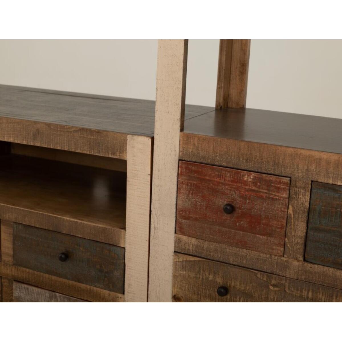 Antique 4 Drawer 3 Shelves Universal Pier - Image 10