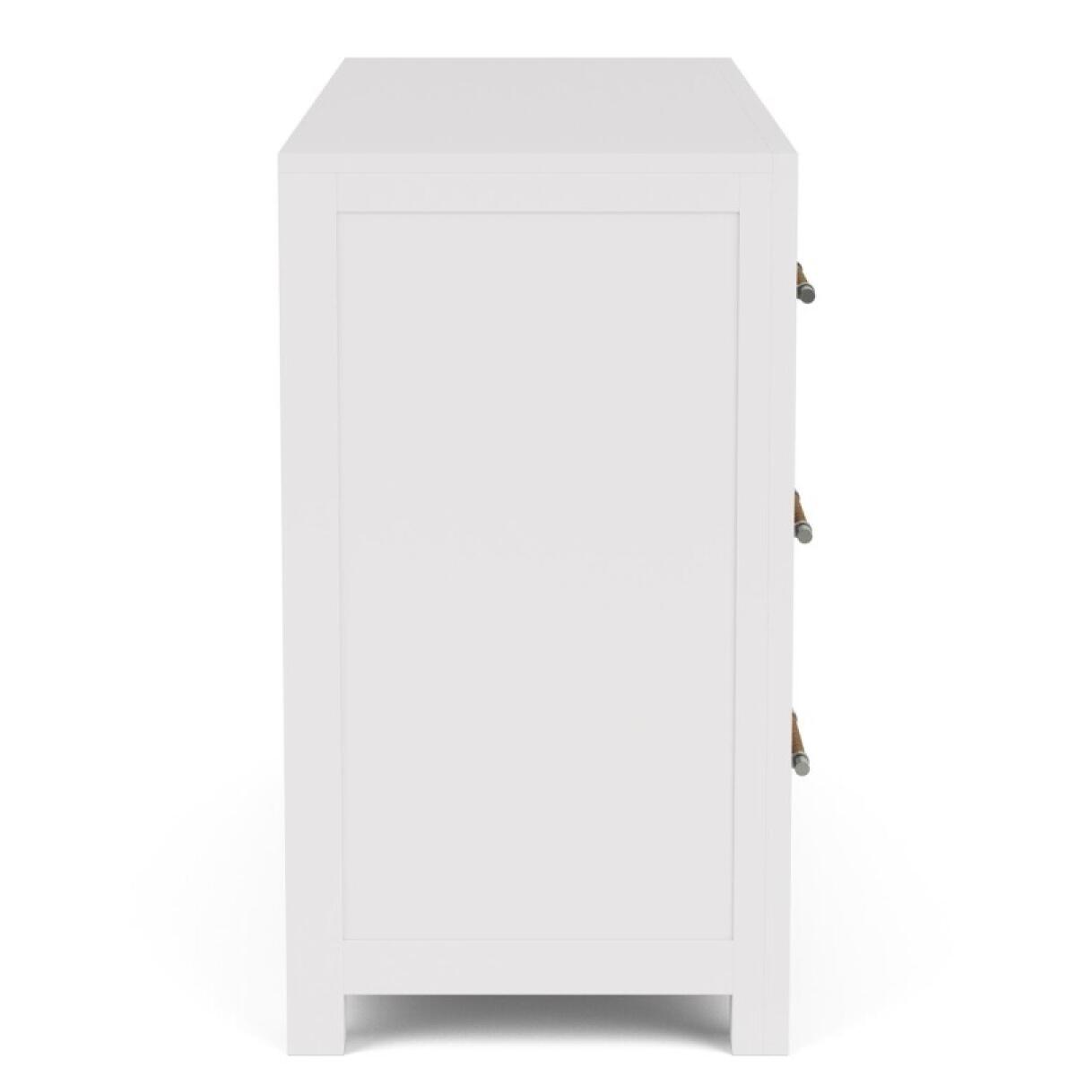 Rosalie 56" 6-Drawer Dresser-Wht - Image 7