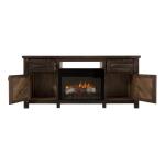 Dutton 2 Drawer, 2 Door, TV Stand for electric fireplace - Image 5