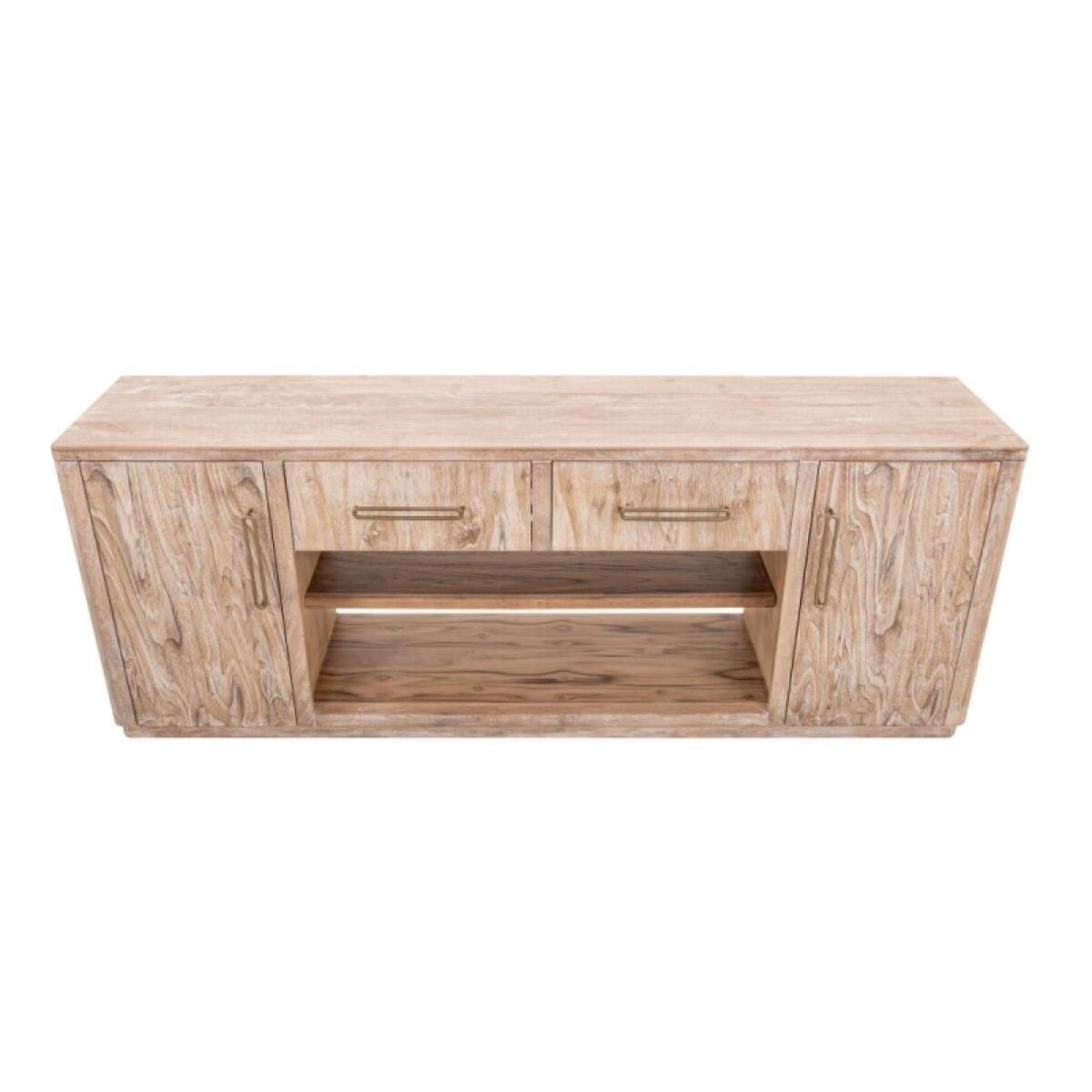 Balam 2 Drawer & 2 Door TV Stand, 80" for Fireplace - Image 4