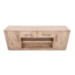 Balam 2 Drawer & 2 Door TV Stand, 80" for Fireplace - Image 4