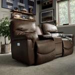 James Power Reclining Loveseat w/ Headrest, Lumbar & Console - X49521 - Image 3