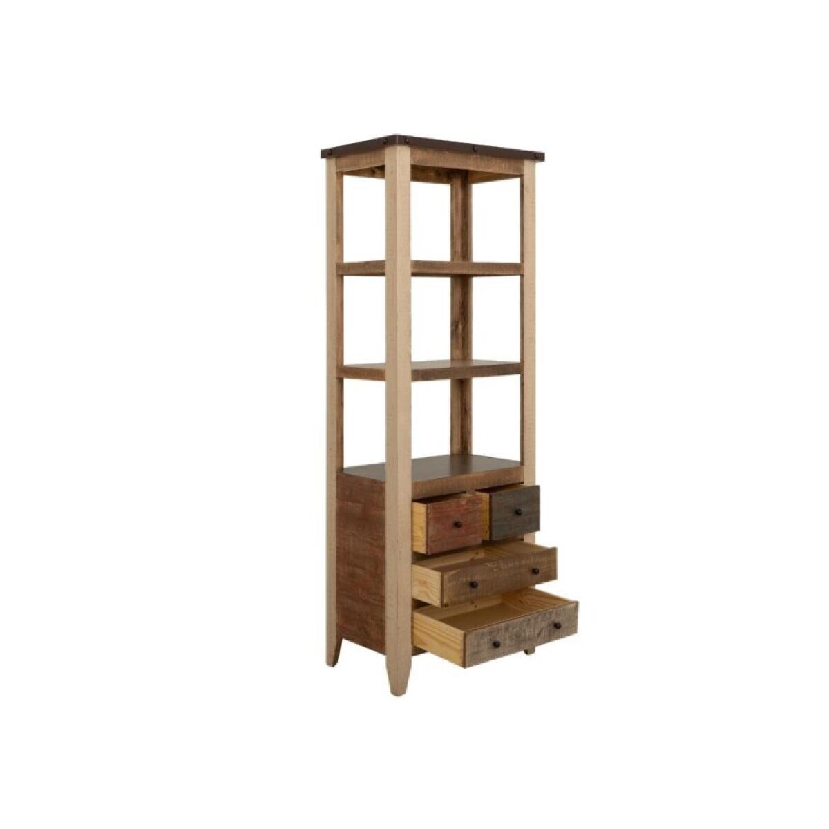 Antique 4 Drawer 3 Shelves Universal Pier - Image 3
