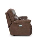 James Power Reclining Loveseat w/ Headrest, Lumbar & Console - X49521 - Image 7