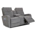Baron Power Wall Reclining Loveseat w/ Console, Headrest & Lumbar - X39807 - Image 6