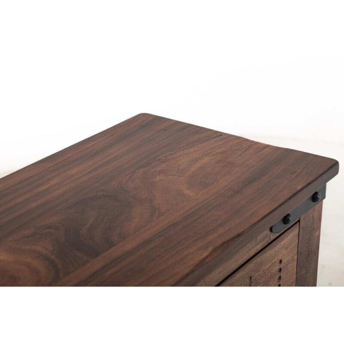 Parota 3 Drawer 4 Glass Doors 70" Console - Image 13