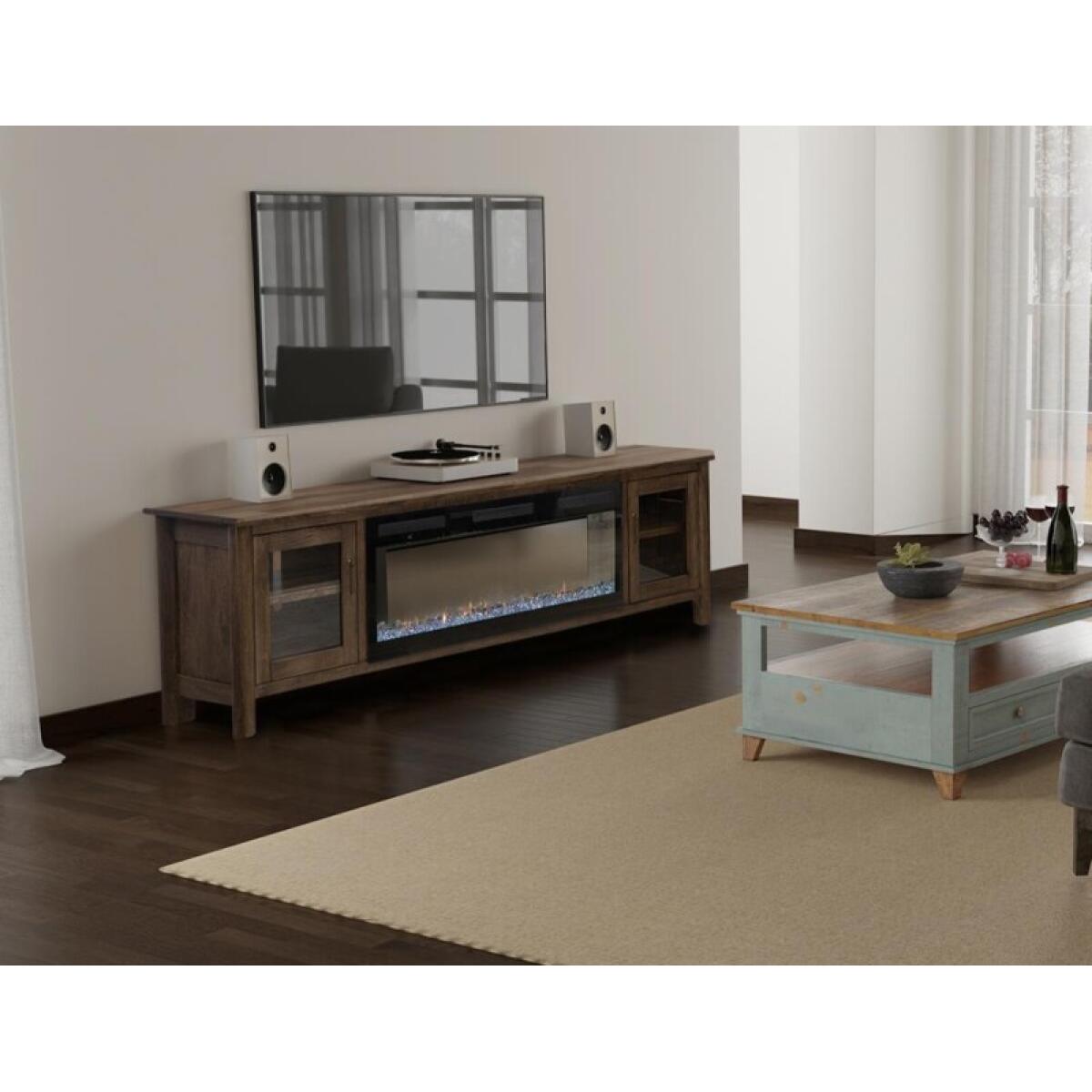 Olimpia 2 Door Fireplace TV Stand - Image 5