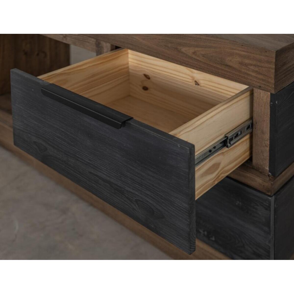 Tuxedo 4 Drawer Fireplace TV Stand 70" - Image 8