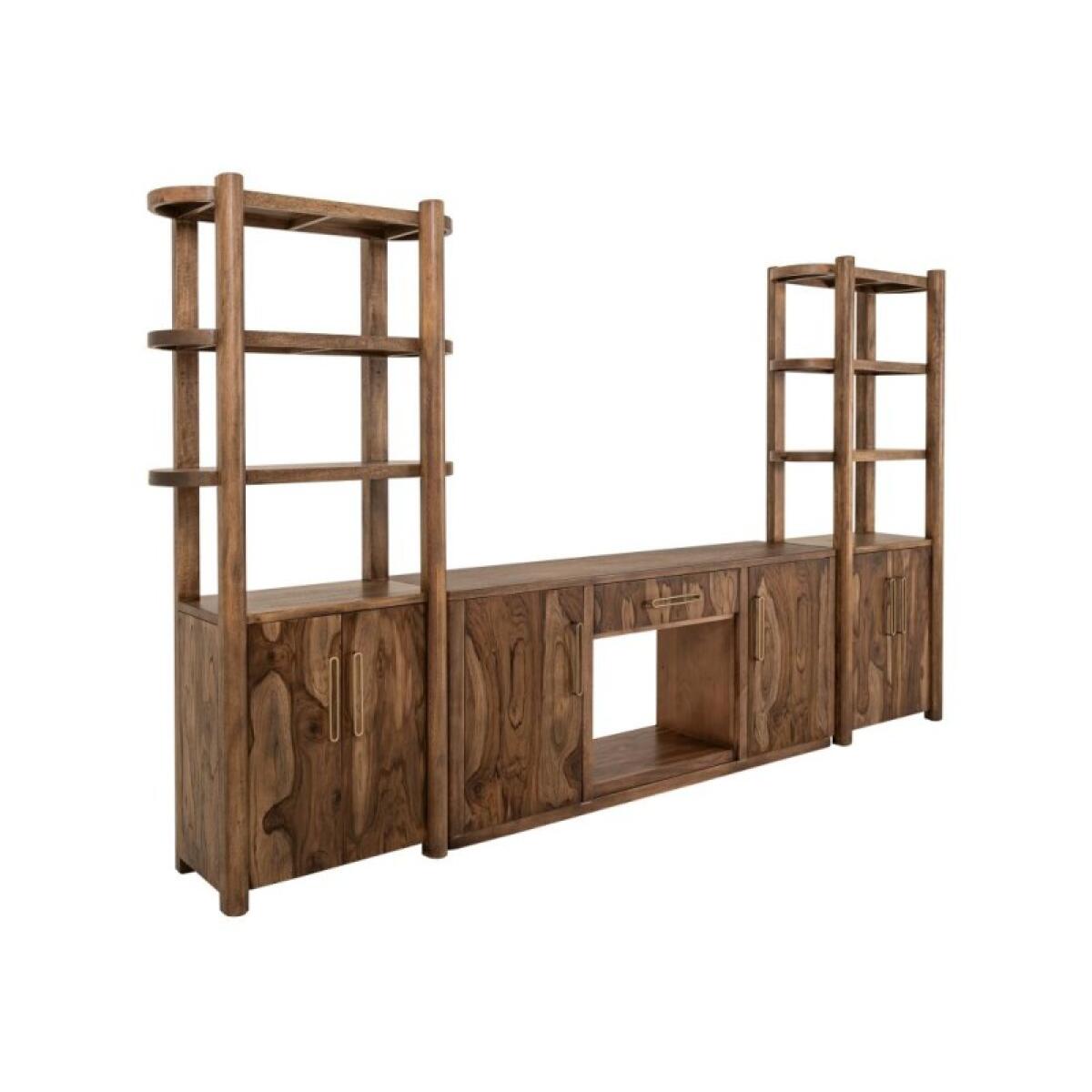 Balam 1 Drawer & 2 Door, TV Stand for Fireplace - Image 6