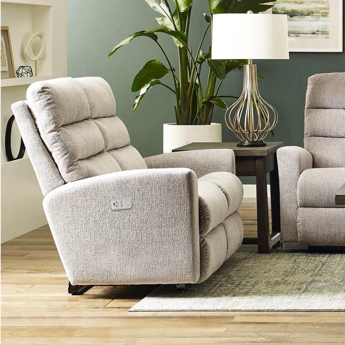 Liam Power Wall Reclining Loveseat w/ Headrest & Lumbar - 32X786 - Image 3