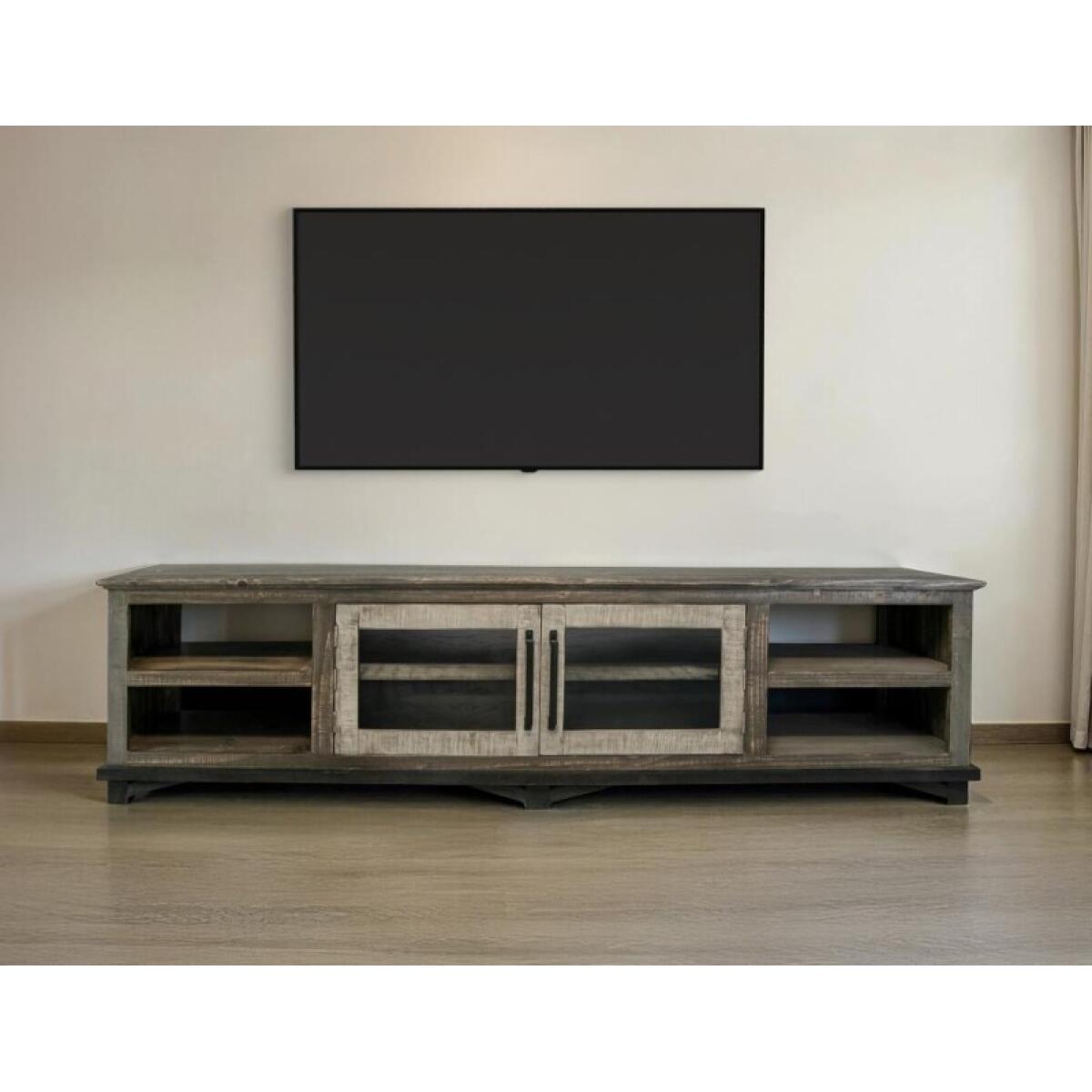 Loft Brown 2 Door 93" TV Stand - Image 8