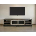 Loft Brown 2 Door 93" TV Stand - Image 8
