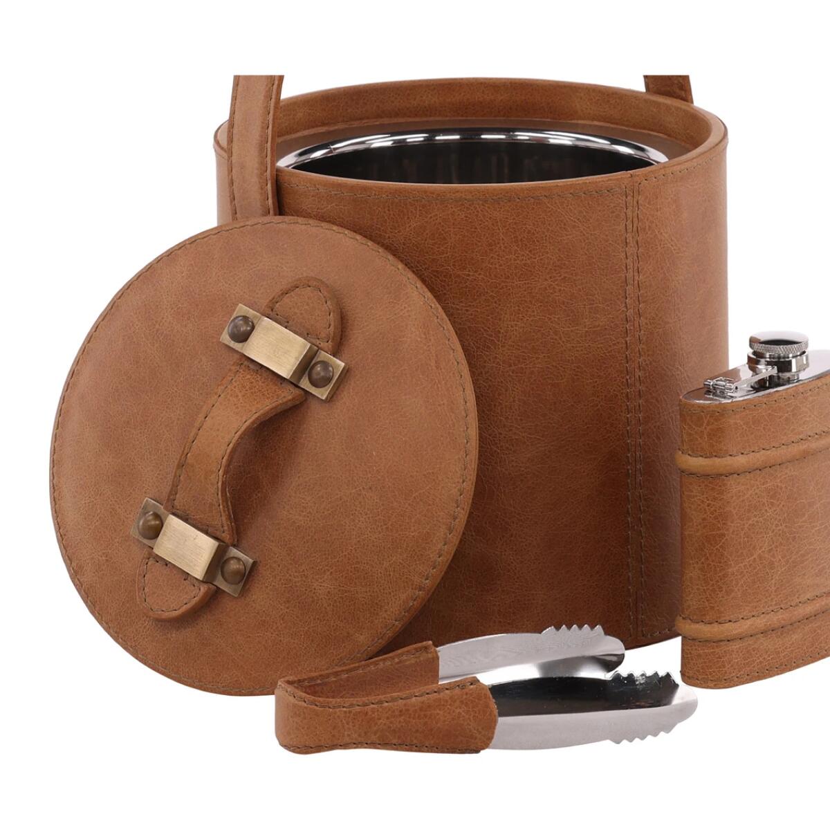 Felix Ice Bucket & Flask Set - Image 5
