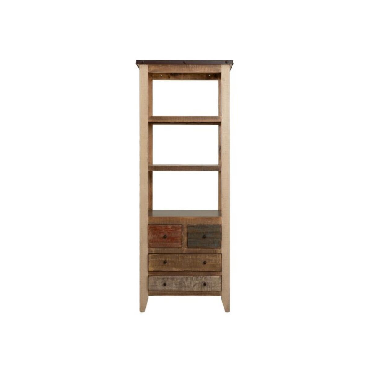 Antique 4 Drawer 3 Shelves Universal Pier - Image 4