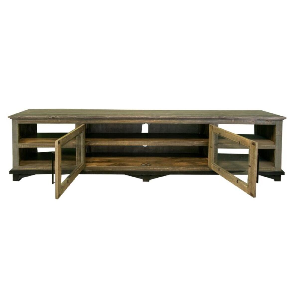 Loft Brown 2 Door 93" TV Stand - Image 6