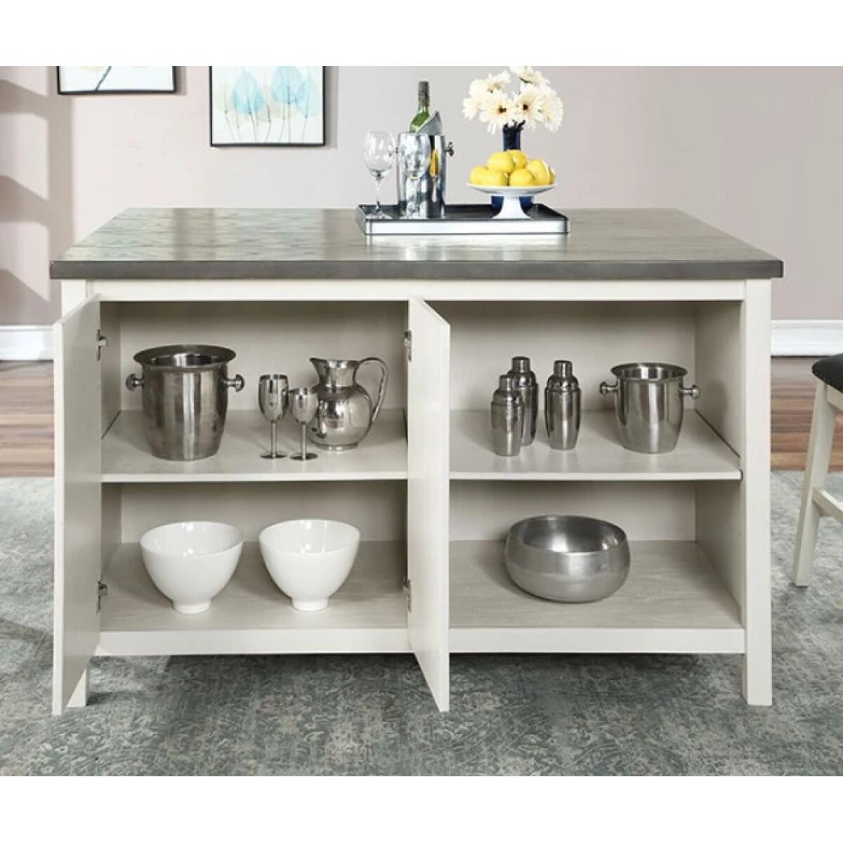 Heidelberg 4 Pc Counter Ht Table Set w/ Bench - Image 5