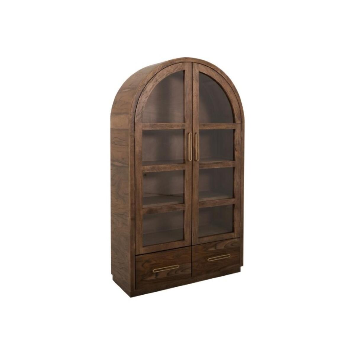 Balam 2 Drawer & 2 Glass Doors, Cabinet - Image 4