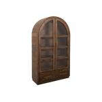 Balam 2 Drawer & 2 Glass Doors, Cabinet - Image 4