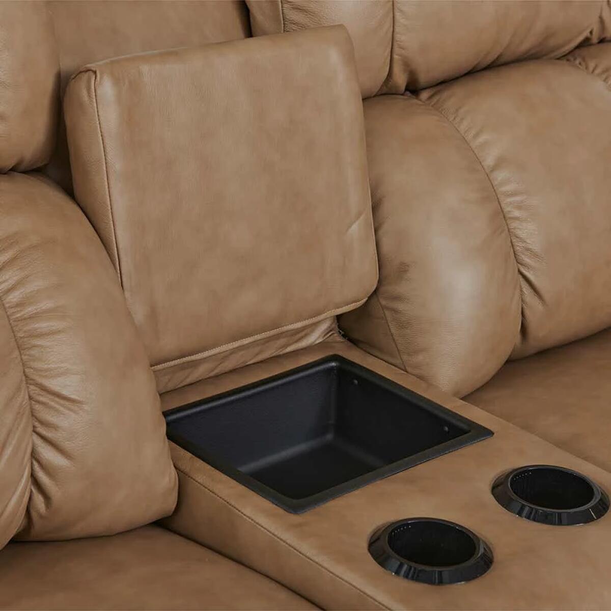 Pinnacle Wall Reclining Loveseat w/ Console - 339512 - Image 9