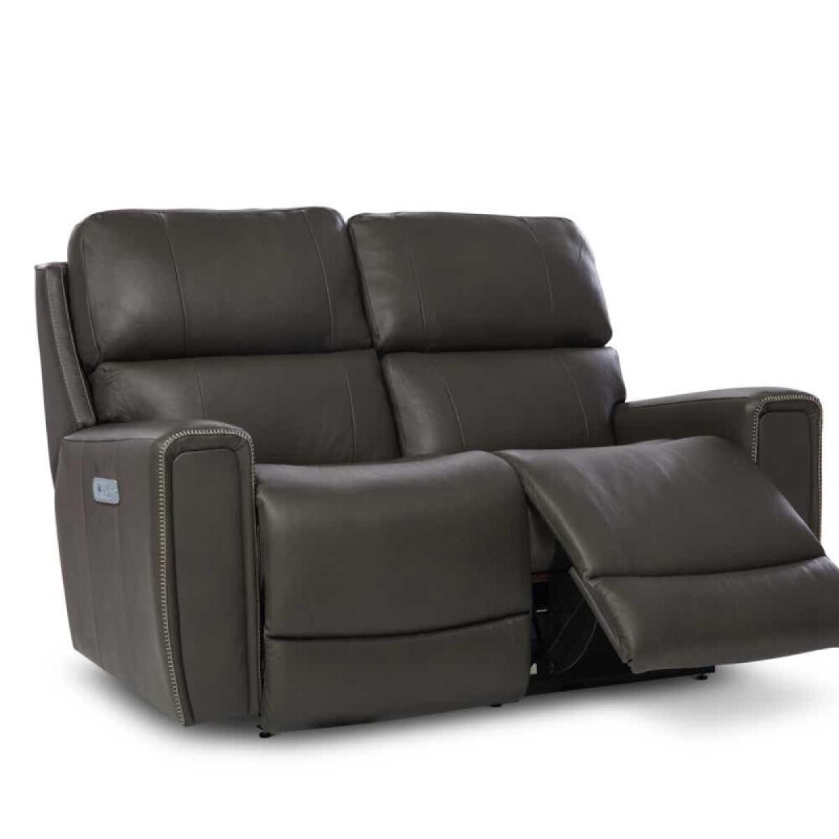 Apollo Power Reclining Loveseat w/ Headrest & Lumbar - X48757 - Image 5
