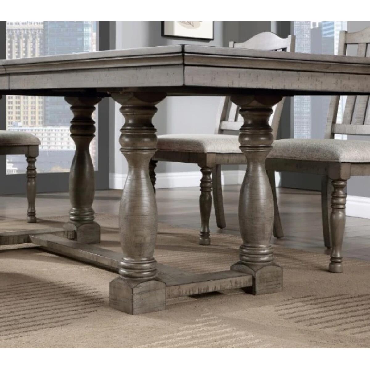 Newcastle 7 Pc Dining Table Set - Image 6