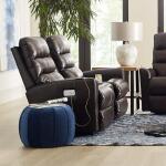 Liam Power Wall Reclining Loveseat w/ Headrest & Console - U39786 - Image 3