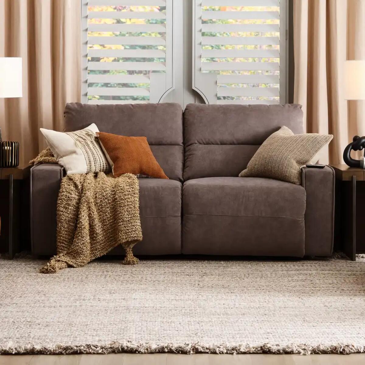 Maddox Power Reclining Sofa W/ Headrest & Lumbar - Image 4