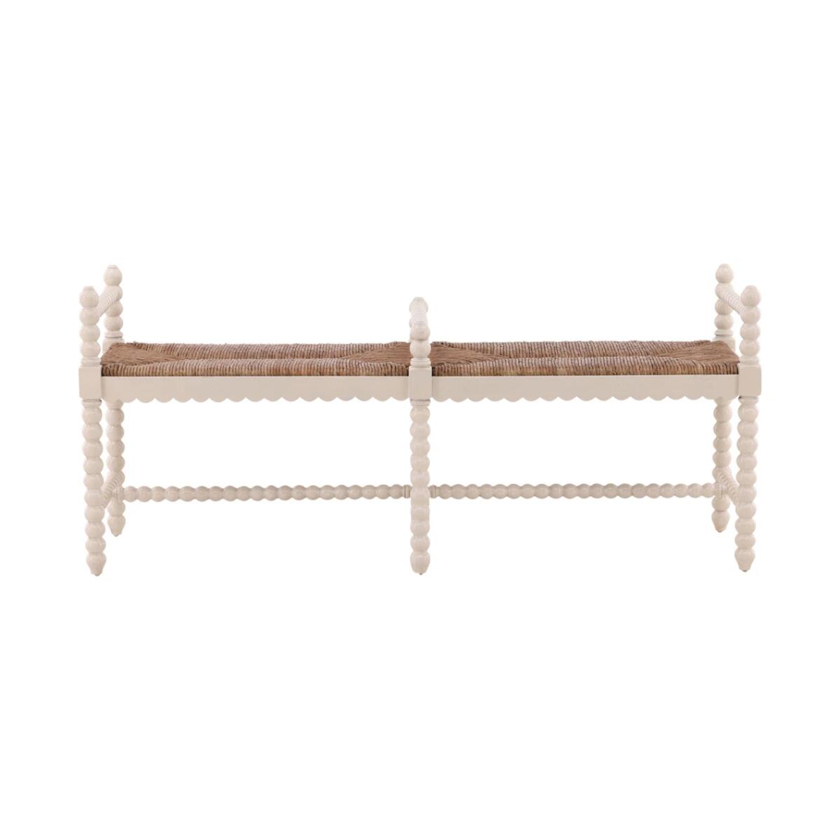 Cream Worrel Bench - Image 3