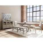 Bennett 58" Uph Dining Bench 1in - Image 7