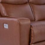 Emmons Power Reclining Sofa w/ Headrest - U44781 - Image 5