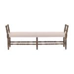 Martini Turned Leg Bench - Image 3