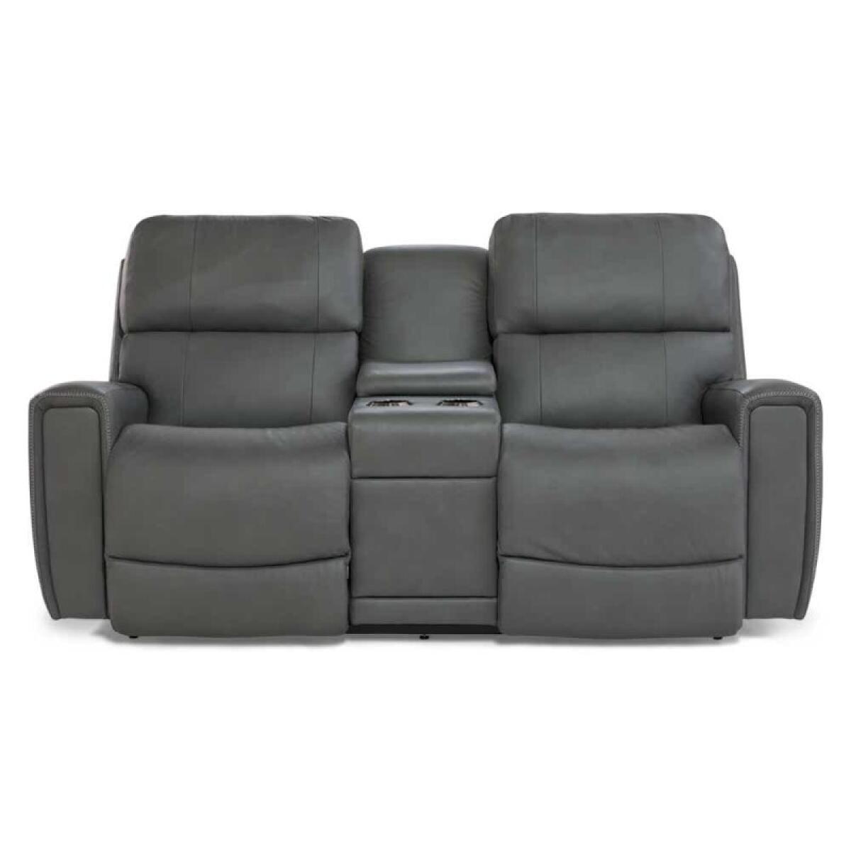 Apollo Power Reclining Loveseat W/ Console Headrest & Lumbar - Image 5