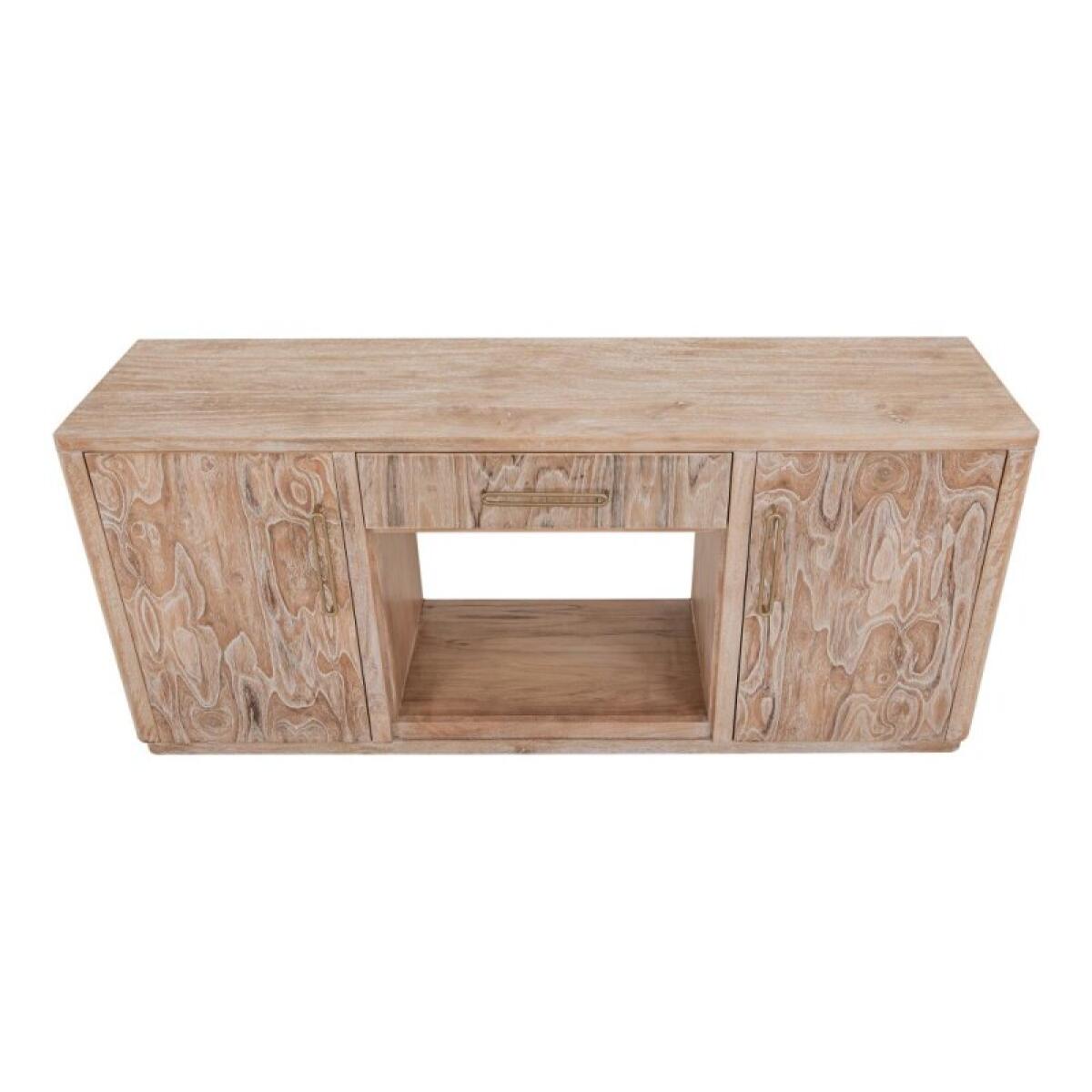 Balam 1 Drawer & 2 Door, TV Stand for Fireplace - Image 3