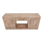 Balam 1 Drawer & 2 Door, TV Stand for Fireplace - Image 3