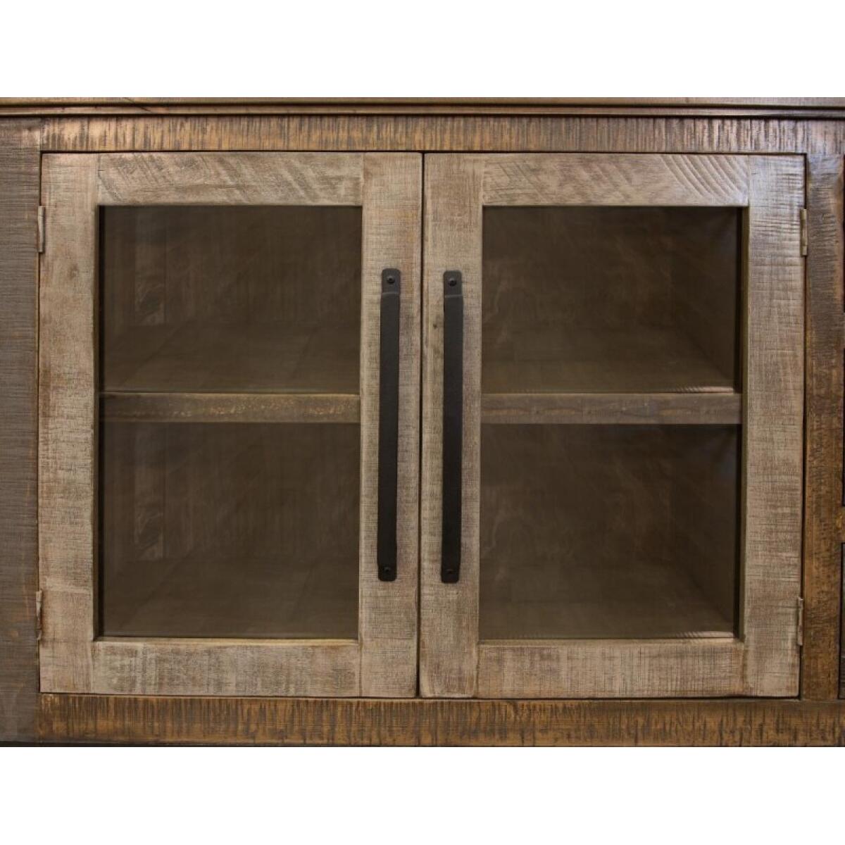 Loft Brown 2 Door TV Stand for Wall Unit - Image 7