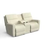 Apollo Power Reclining Loveseat W/ Console Headrest & Lumbar