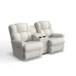 Pinnacle Power Wall Reclining Loveseat w/ Console Headrest & Lumbar - X39512