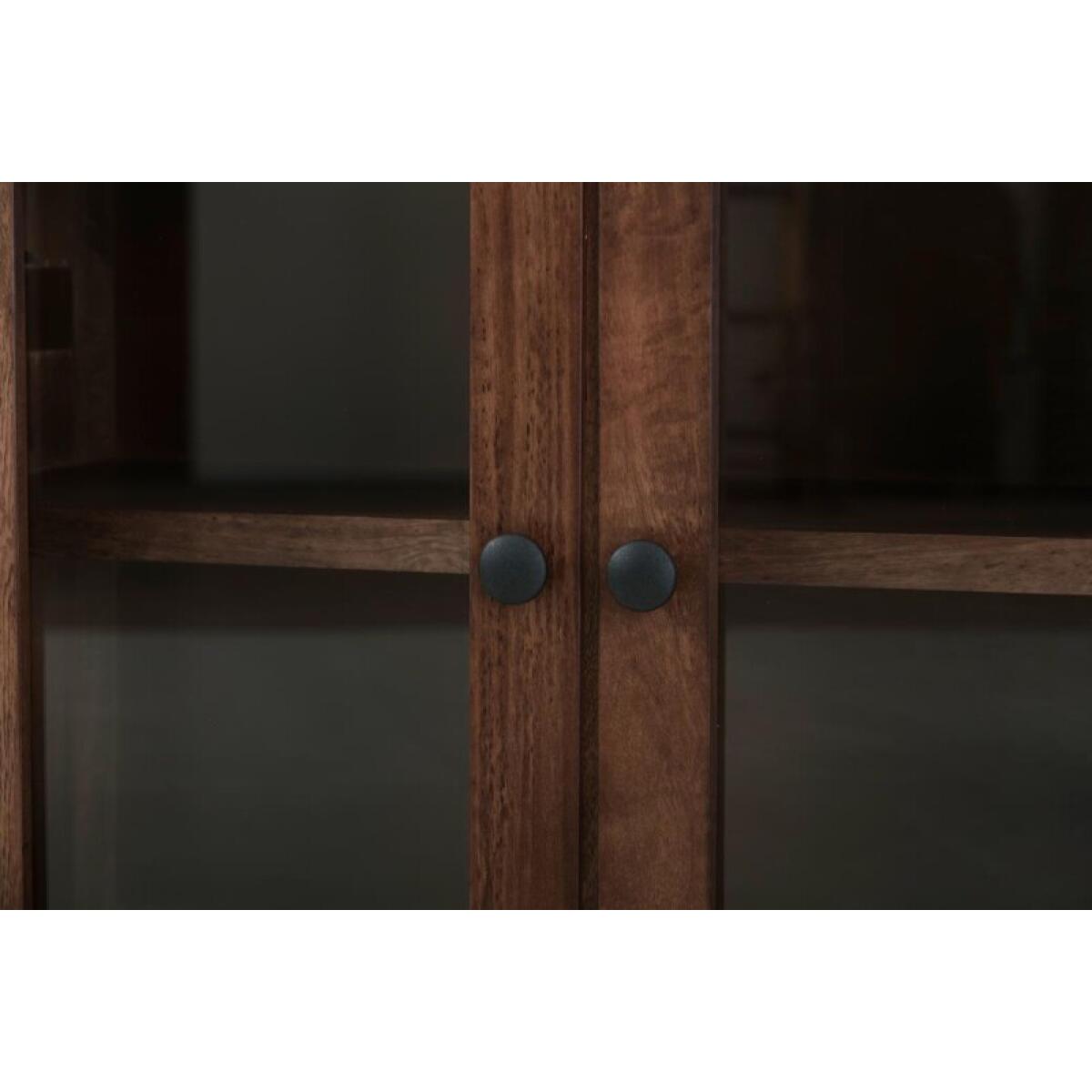 Parota 3 Drawer 4 Glass Doors 70" Console - Image 9