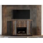Loft Brown Fireplace Console - Image 6