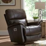 Trouper Power Rocking Recliner w/ Headrest & Lumbar - 10X724 - Image 3