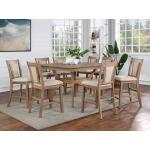 Upminster 7 Pc Counter Ht Table Set - Image 4
