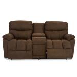 Morrison Power Reclining Loveseat W/ Headrest, Lumbar & Console - Image 4