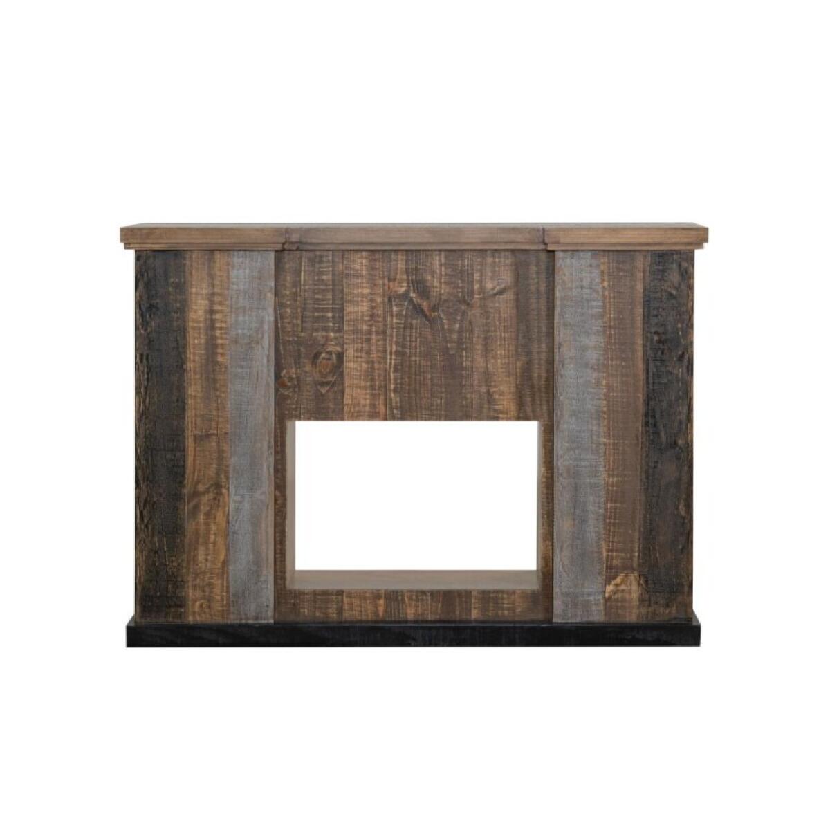 Loft Brown Fireplace Console - Image 4