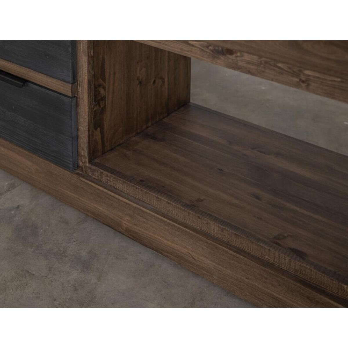 Tuxedo 4 Drawer Fireplace TV Stand 70" - Image 9