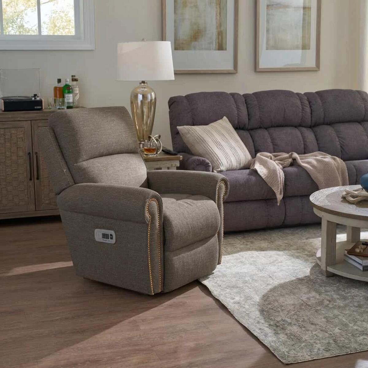 Dutton Power Wall Recliner w/ Headrest & Lumbar - 16X828 - Image 4