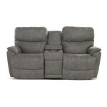 Trouper Power Reclining Loveseat w/ Headrest, Lumbar & Console - X49724 - Image 4