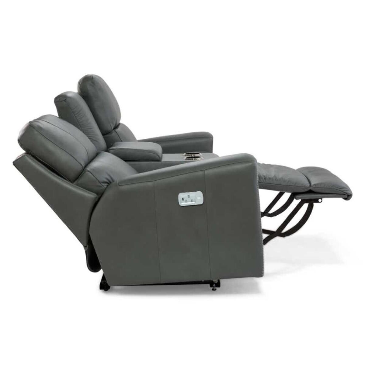 Apollo Power Reclining Loveseat W/ Console Headrest & Lumbar - Image 10