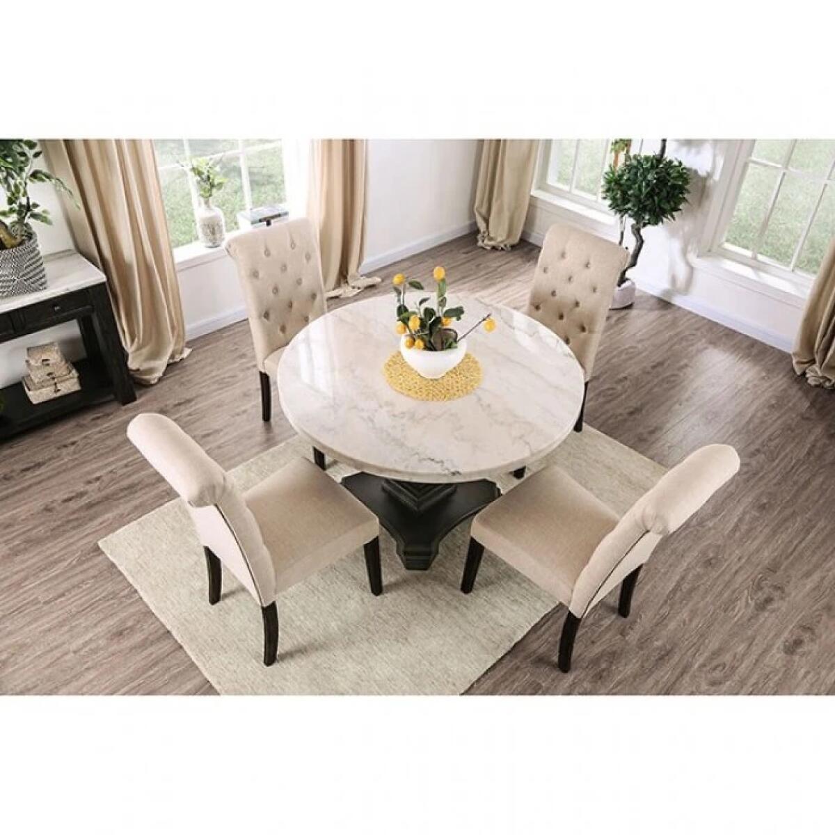 Elfredo 5 Pc Dining Table Set - Image 8