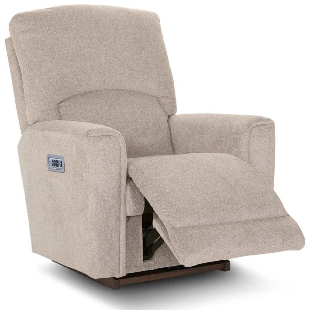 Cassian Power Rocking Recliner w/ Headrest & Lumbar - 10X802 - Image 6