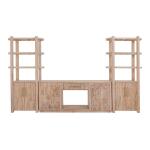 Balam 1 Drawer & 2 Door, TV Stand for Fireplace - Image 4